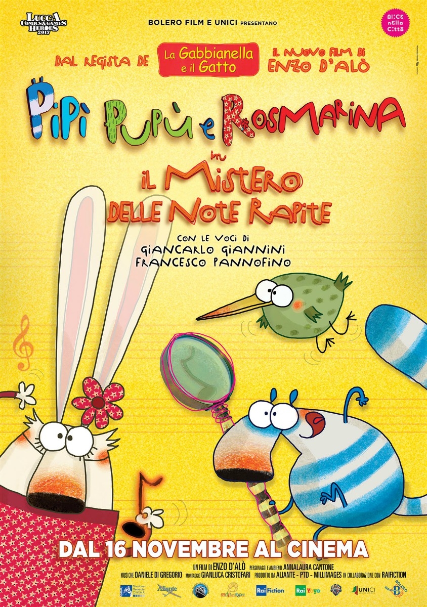 Pipì, Pupù, Rosmarina in Il Mistero delle note rapite (2017)